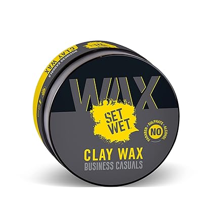 Set Wet Hair Wax For Men - Hair Clay Wax