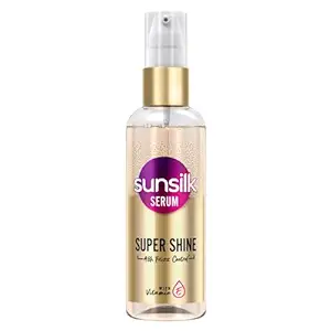 Sunsilk Super Shine Hair Serum For Dry frizzy Hair with Vitamin E Nourishment
