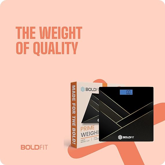 Boldfit Weight Machine for Body Weight Weighing Machine