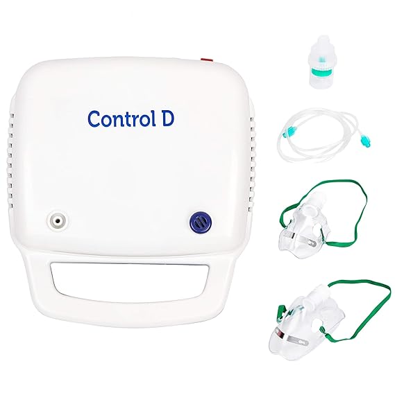 Control D Compressor Complete Kit Nebulizer with Child and Adult Masks