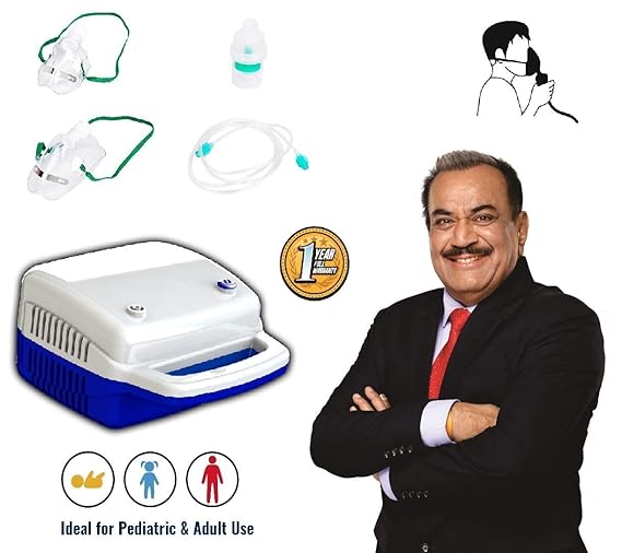 Control D Compressor Complete Kit Nebulizer with Child and Adult Masks