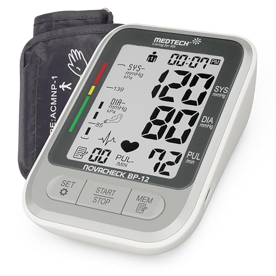 Medtech BP12 Fully Automatic Portable Digital Blood Pressure BP Monitoring Machine