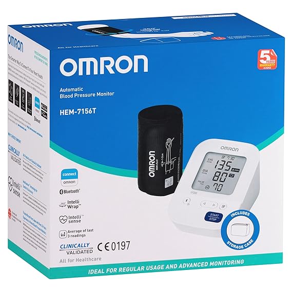 Omron HEM 7156 T Digital Blood Pressure Monitor