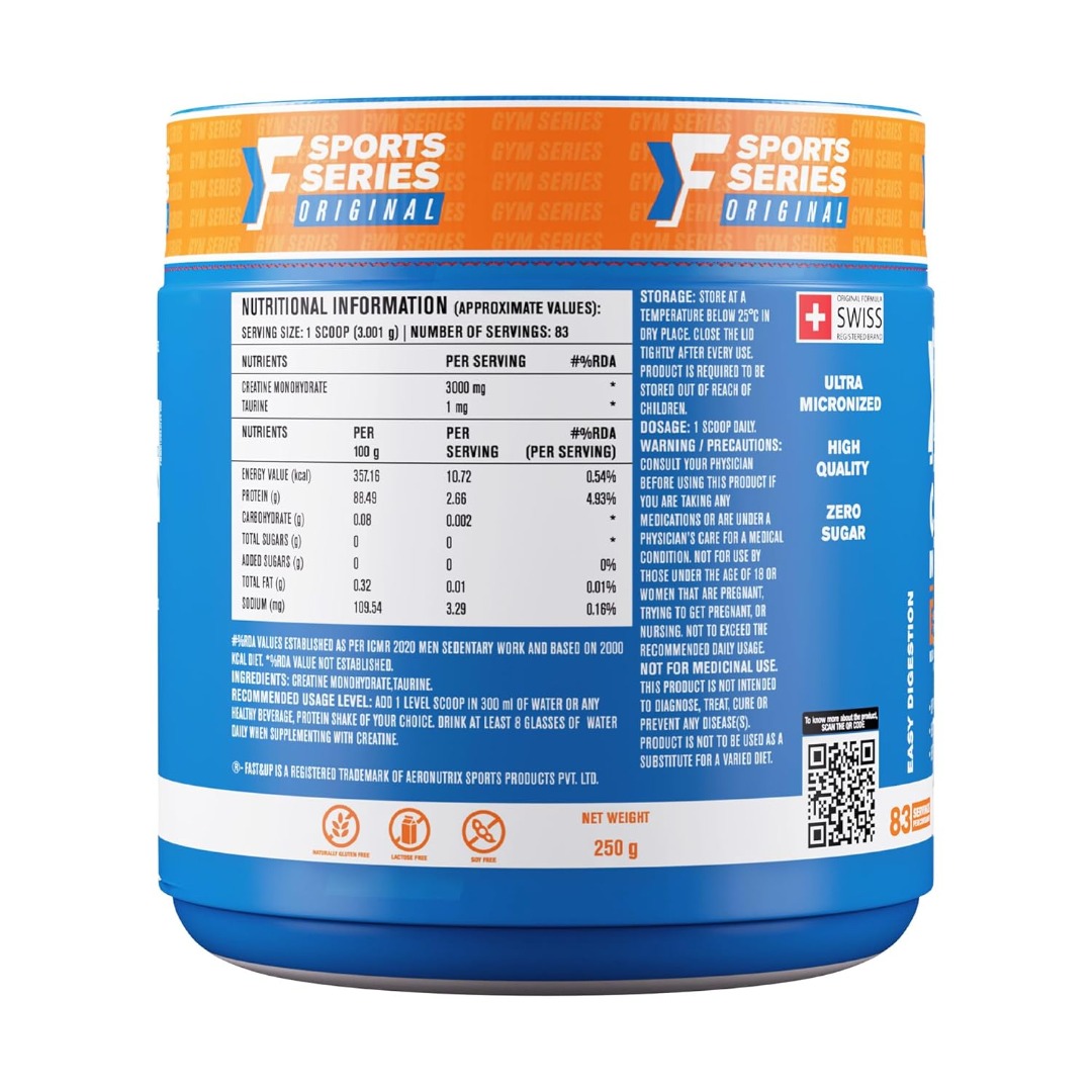 Fast & Up Creatine Monohydrate (unflavoured)