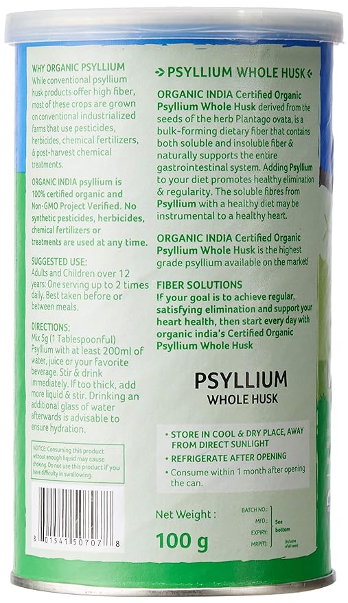 Organic India Psyllium Whole Husk Powder