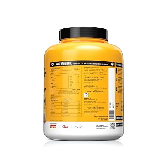 Avvatar Whey Protein Caramel Cream, 27g Protein