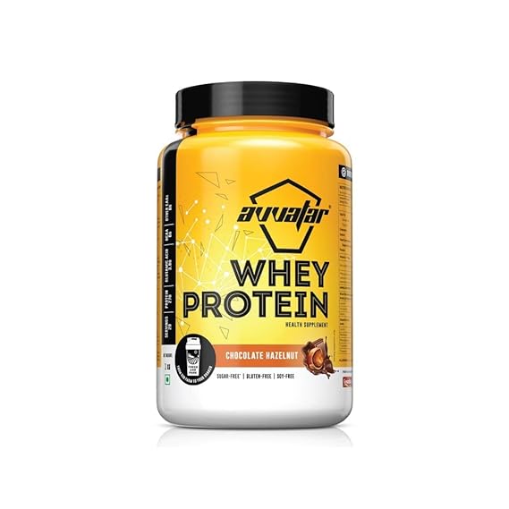 Avvatar Whey Protein Chocolate Hazelnut, 27g Protein