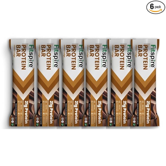 Fitspire Whey Blend Protein Bar (Buy 6 & Get 9) Choco Fudge