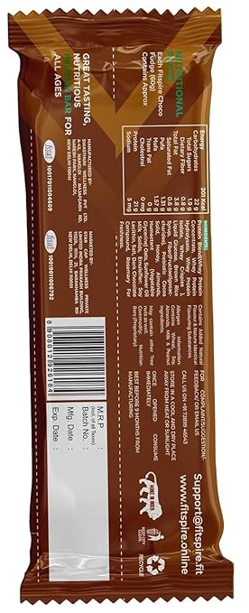 Fitspire Whey Blend Protein Bar (Buy 6 & Get 9) Choco Fudge