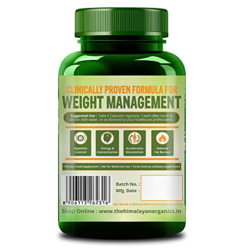 Himalayan Organics Garcinia Cambogia Tea Extract 1000Mg Supplement Veg