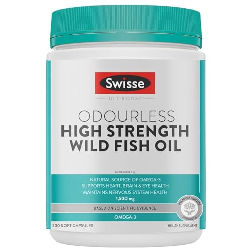 Swisse Ultiboost Odourless High Strength Wild Fish O