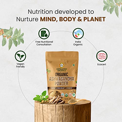 Himalayan Organics Certified Organic Ashwagandha Powder