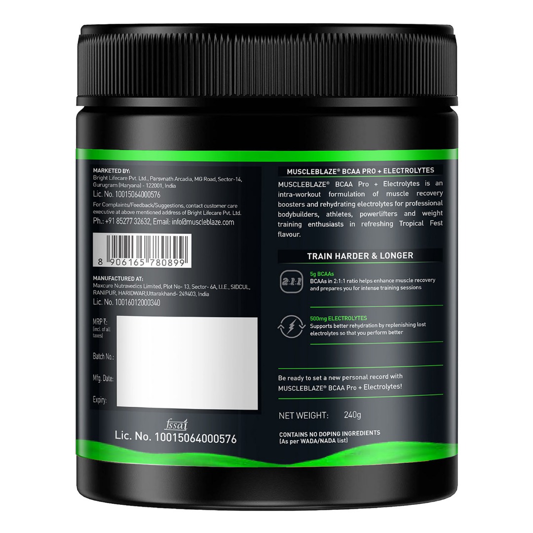 MuscleBlaze 100% Clean Raw Whey Protein Isolate