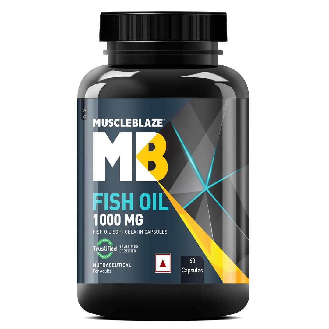 MuscleBlaze MB Fish Oil 1000 mg