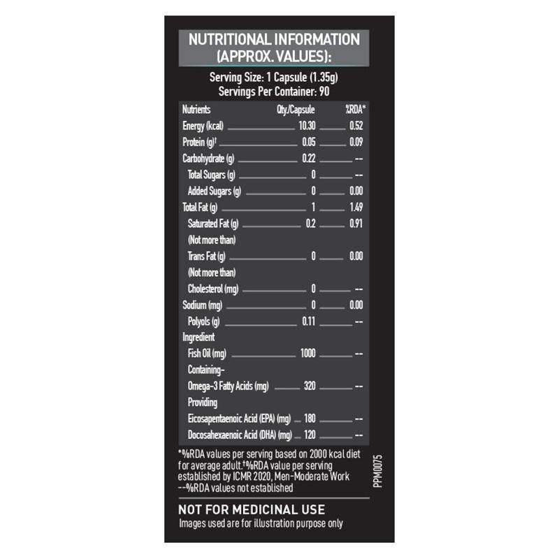 MuscleBlaze MB Fish Oil 1000 mg