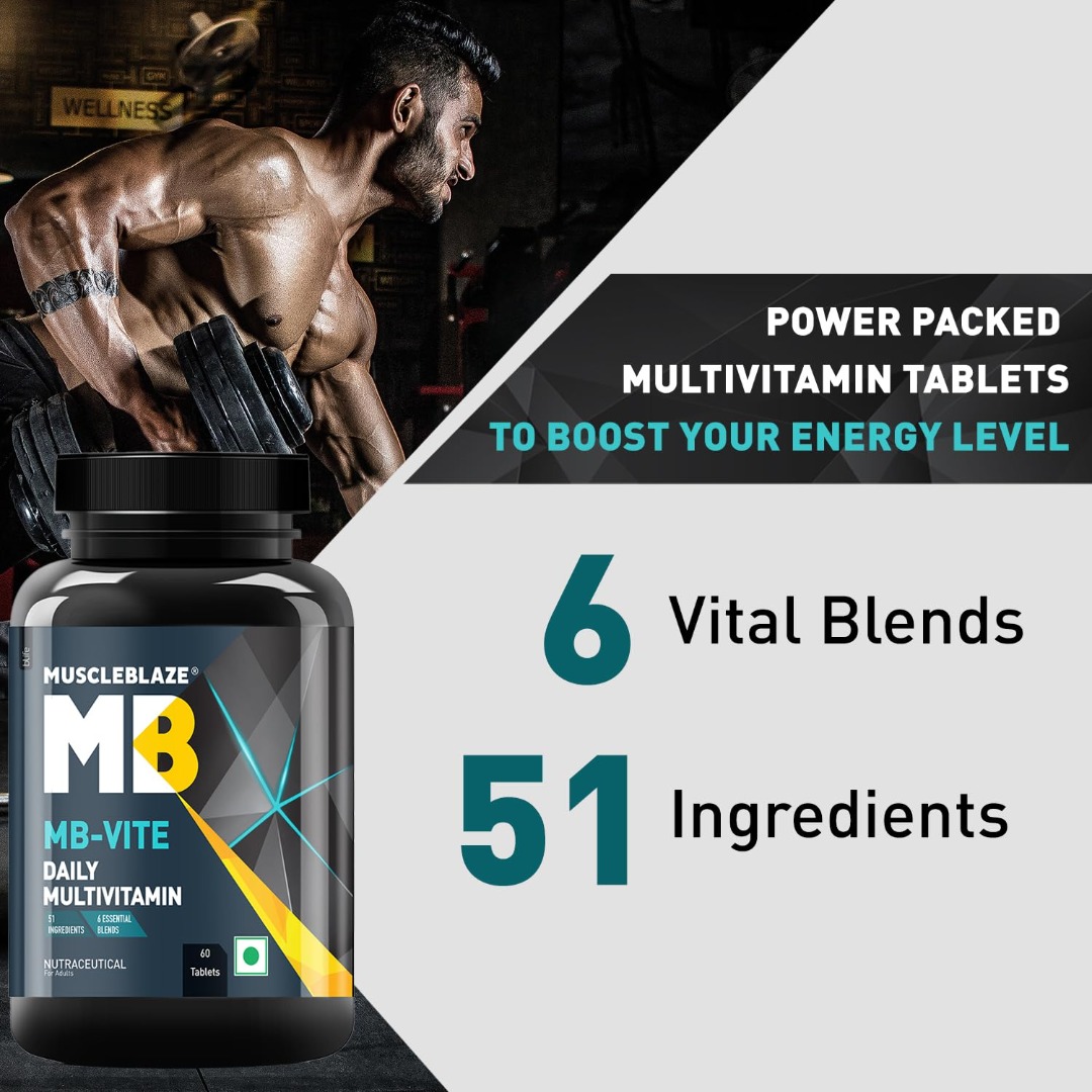 MuscleBlaze MB-Vite Daily Multivitamin