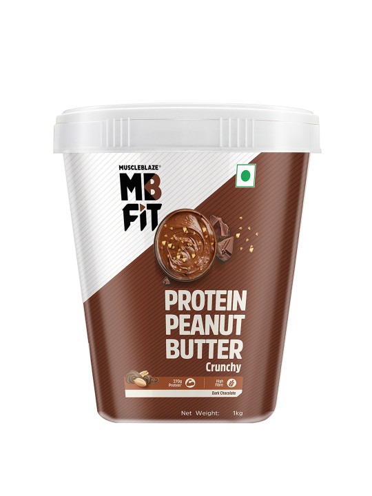 Muscleblaze Protein Peanut Butter Crunchy , Dark Chocolate Flavour