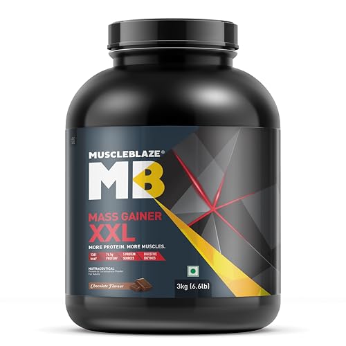 MuscleBlaze Weight Gainer | Added DigeZyme | Complex