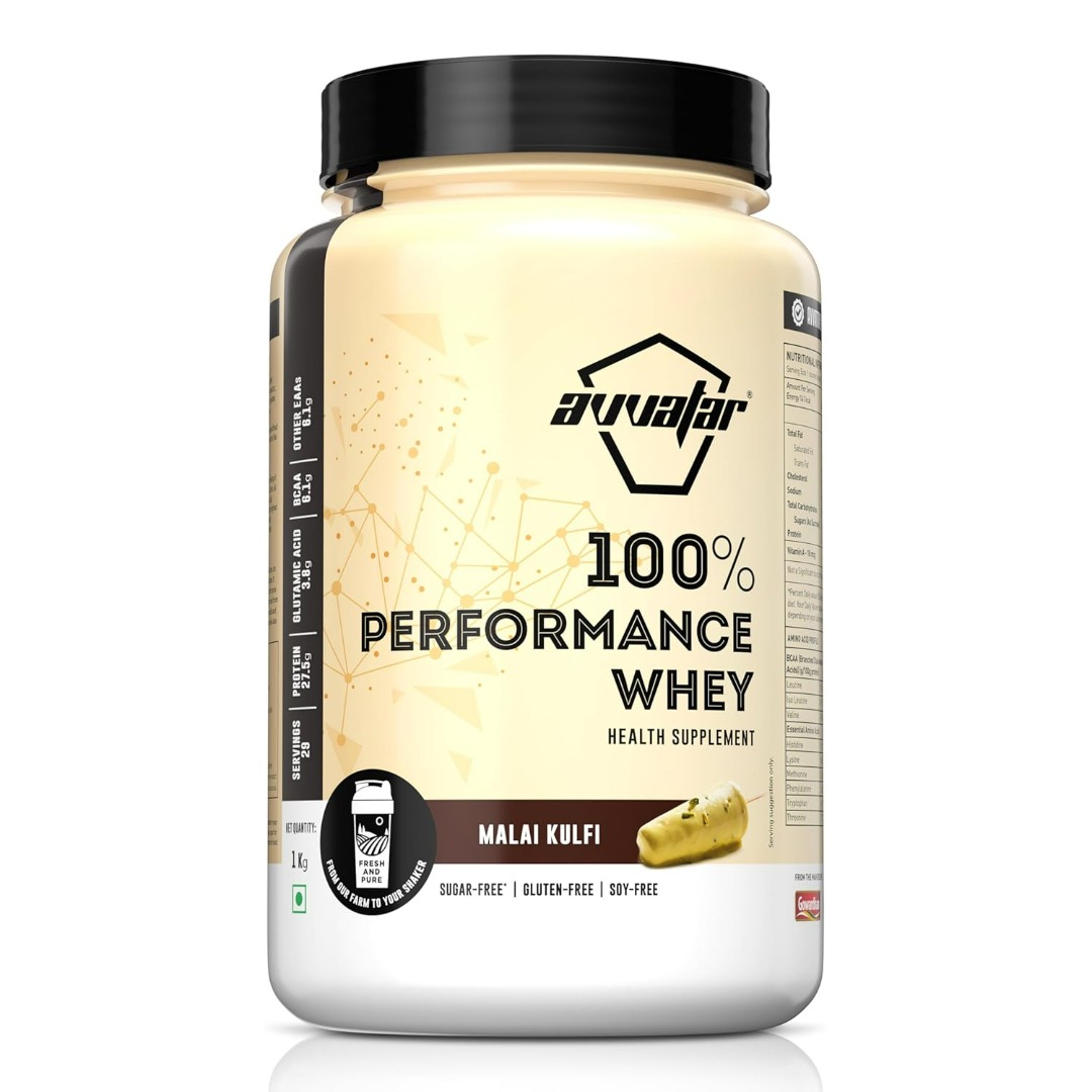 Avvatar Performance Whey , Malai Kulfi