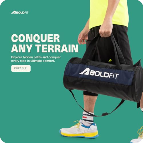 Boldfit Gym Bags For Men With Separate Shoe Compartment 20L