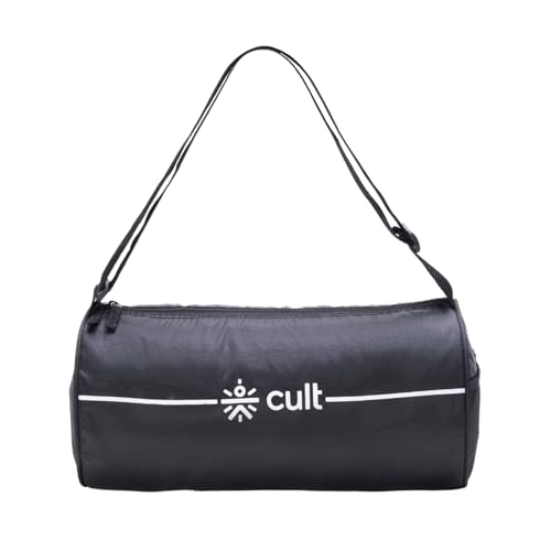 Cult Duffle Bag Unisex Black 12 L Side Mesh