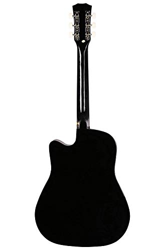 Juarez Engineered Wood Acoustic Guitar, 38 Inch Cutaway