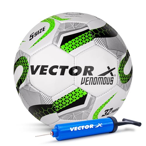 Vector X Street Soccer Rubber Moulded Football | Siz