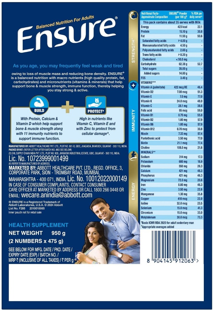 ENSURE Clinically Proven Nutritional Drink For Adults Nutrition Drink