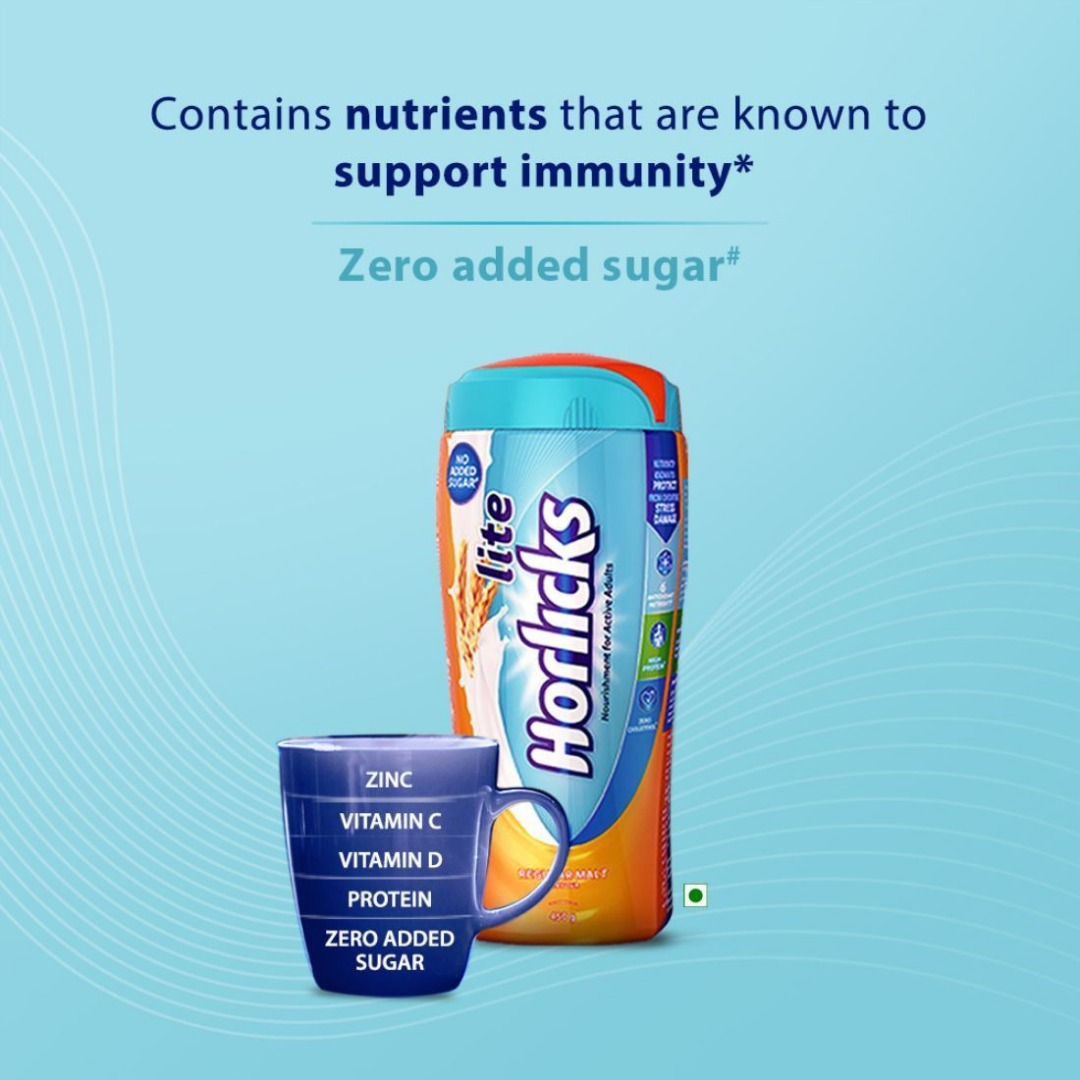 Lite Horlicks Regular Malt Flavour