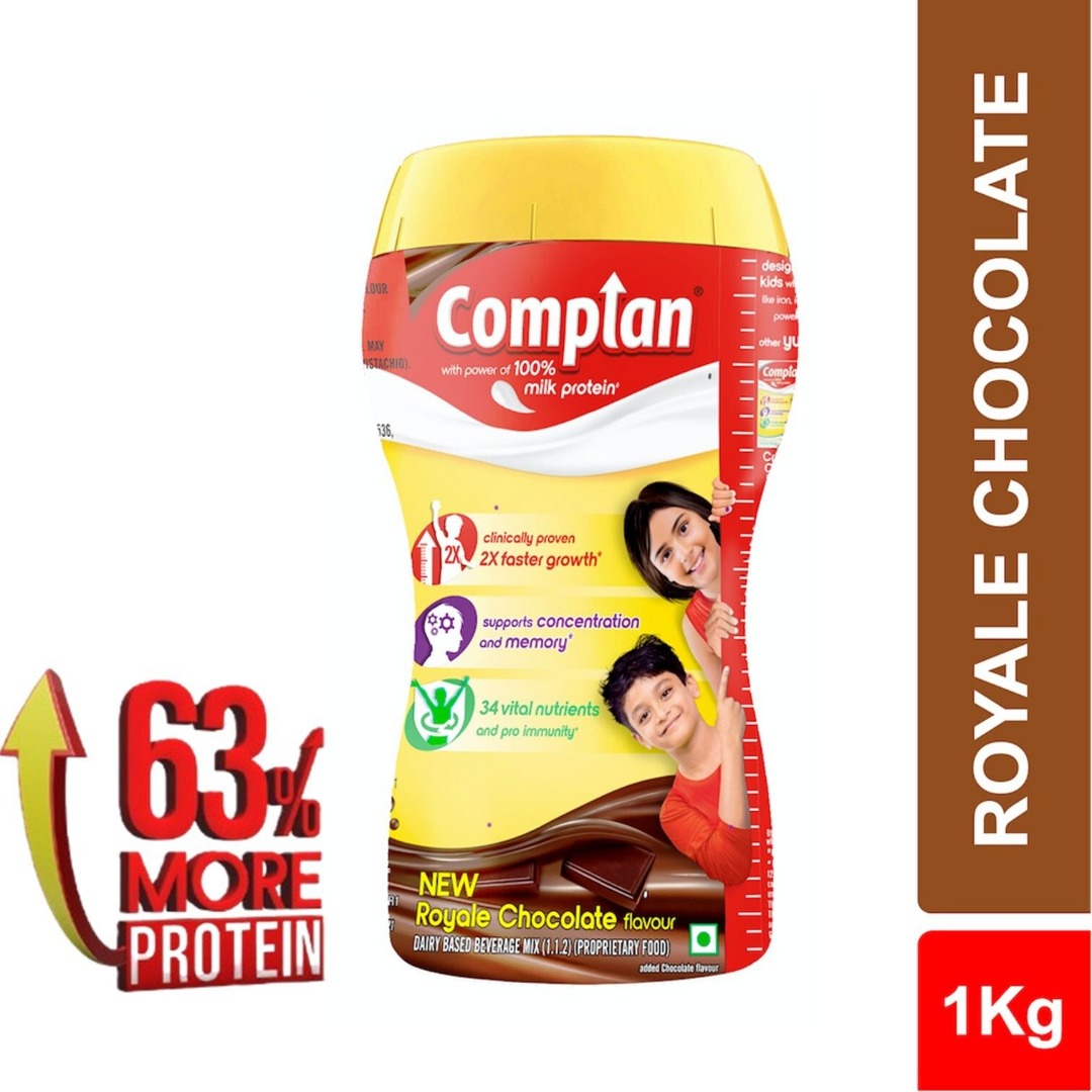COMPLAN Nutrition Drink Powder for Children, Royale 