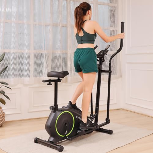 Cult.Sport smartcross Bern Elliptical Cross Trainer | Adjustable Seat | Max Weight: 120kg for Home Gym Fitness with 6 Months Warranty