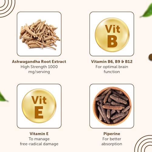 Neuherbs Ashwagandha 1000mg With B Vitamins