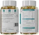 Neuherbs Mini Deep Sea Omega 3 Fish Oil 1000mg With Vitamin D3 & E - Lemon Flavour