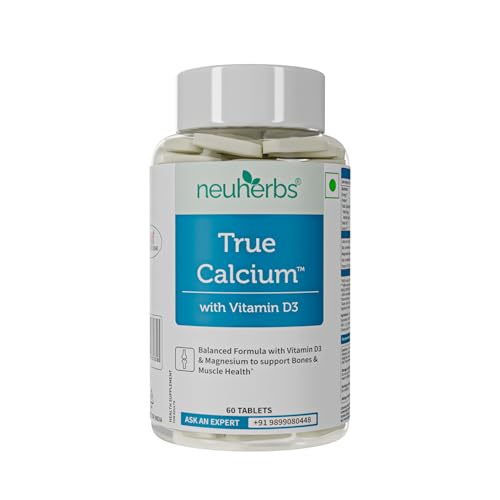 Neuherbs True Calcium Supplement 1000mg With Vitamin Neuherbs True Calcium Supplement 1000mg With Vitamin