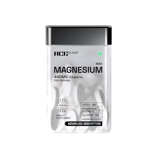 Ace Blend Max Magnesium Tablets 440mg for Men & Women | 60 Tablets