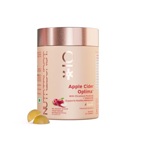 Nutriburst Apple Cider Optima Gummies For Weight Man