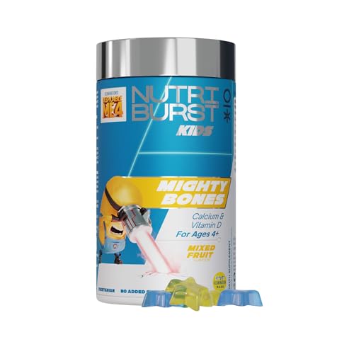 Nutriburst Minions Mighty Bones Kids Gummies - Calci
