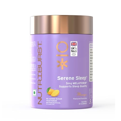Nutriburst Serene Sleep Gummies With Melatonin