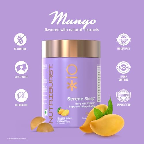 Nutriburst Serene Sleep Gummies With Melatonin