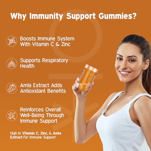 Nutriburst Triple Immunity Gummies With Vitamin C, Zinc & Amla