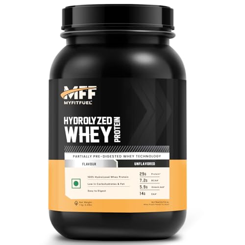 MyFitFuel Hydrolyzed Whey Protein Powder | 1 Kg, 30 MyFitFuel Hydrolyzed Whey Protein Powder | 1 Kg, 30