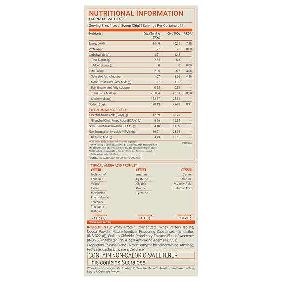 Fuel One Whey Protein Max Pouch Pack,Chocolate