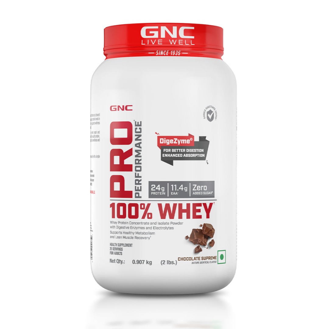 GNC 100% Whey Protein ,Chocolate Supreme GNC 100% Whey Protein ,Chocolate Supreme