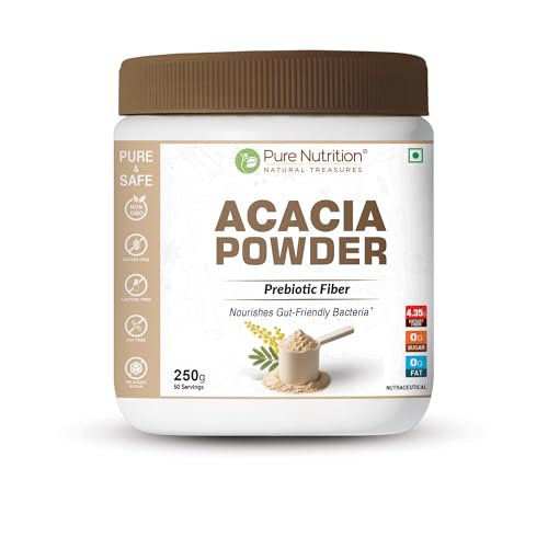 Pure Nutrition Acacia Powder-Prebiotic Fiber-Plant-B Pure Nutrition Acacia Powder-Prebiotic Fiber-Plant-B