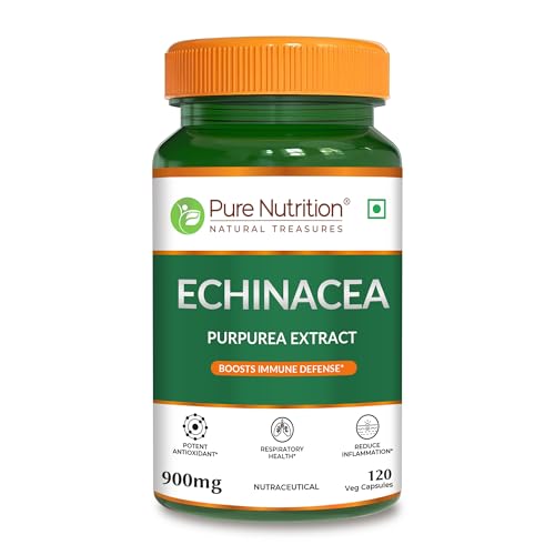 Pure Nutrition Echinacea Capsules - Antioxidant, Imm Pure Nutrition Echinacea Capsules - Antioxidant, Imm