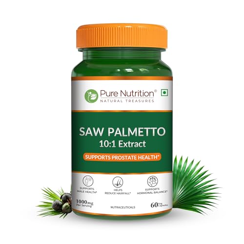 Pure Nutrition Saw Palmetto Supplement Veg Capsules Pure Nutrition Saw Palmetto Supplement Veg Capsules