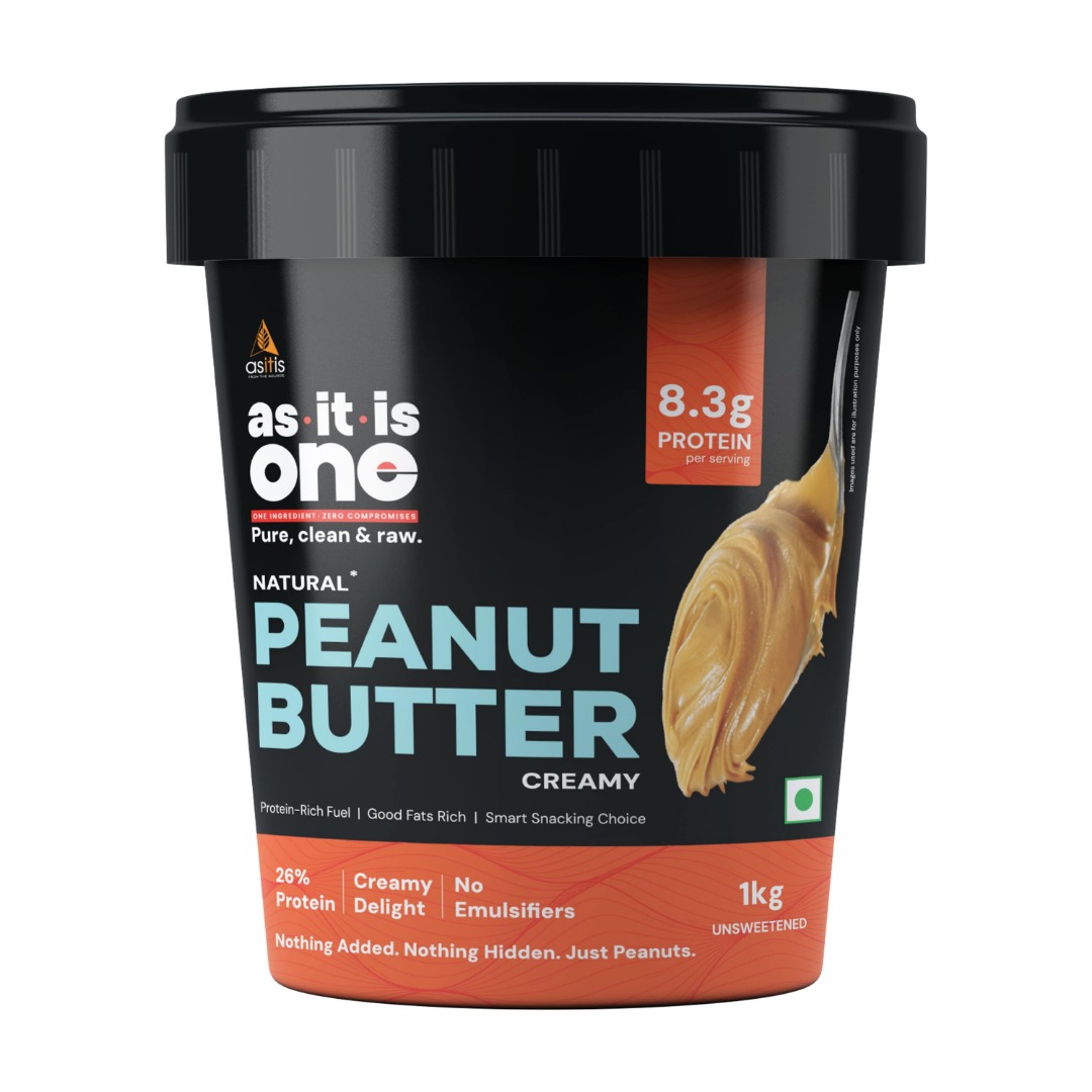 Asitis Nutrition Peanut Butter Natural & Unsweetened
