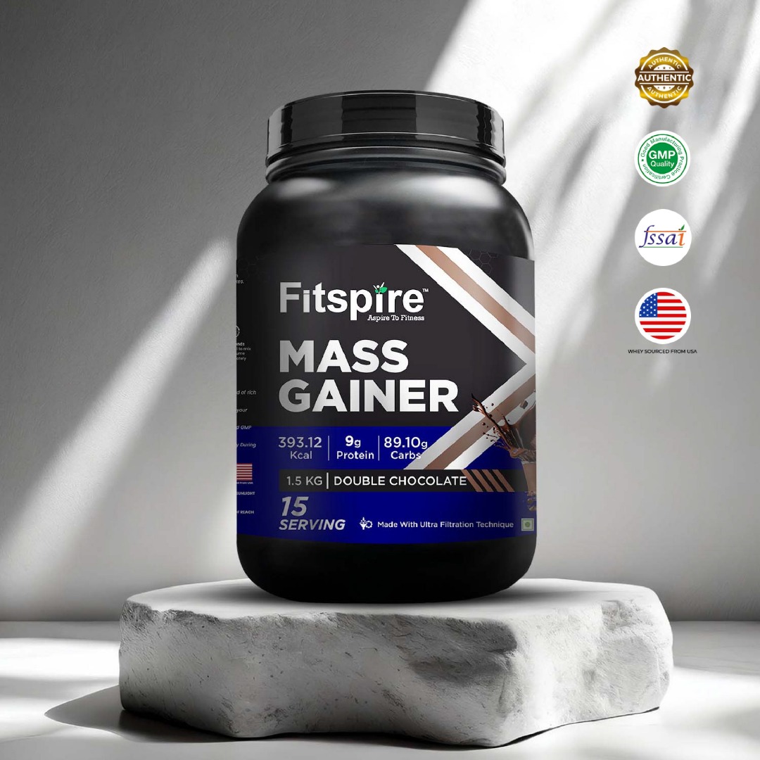 Fitspire Mass Gainer | 90% Protein | 13g per Serving