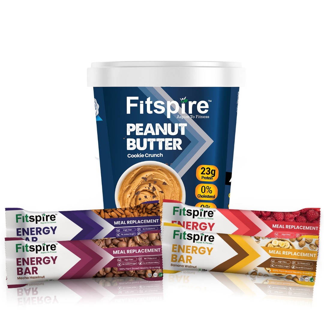 Fitspire Energy Bars With Peanut Butter - Cookie Cru