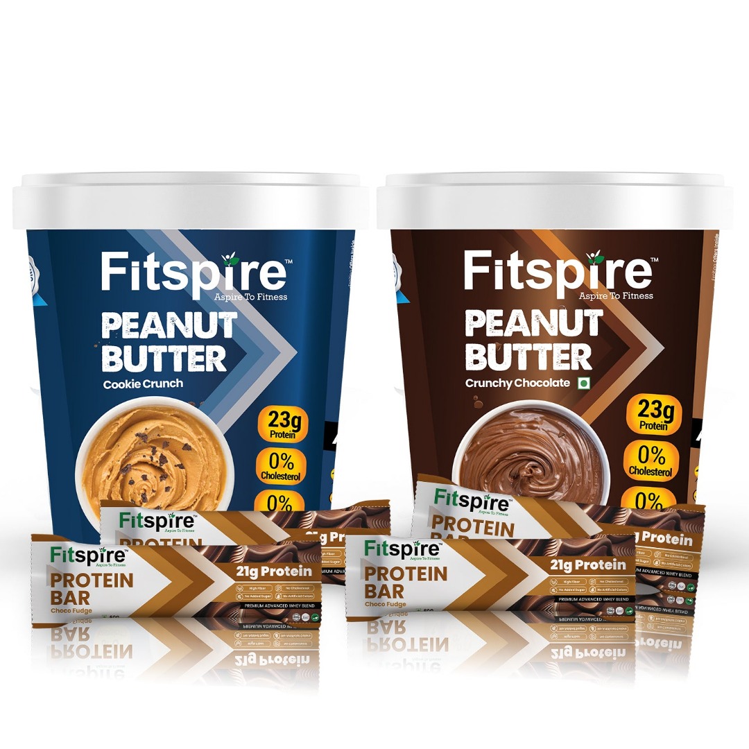 Fitspire Peanut Butter (Choco & Cookie Crunch) With 